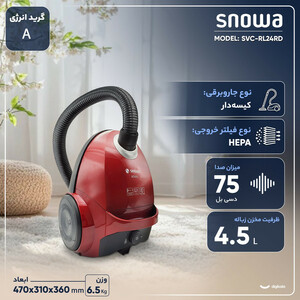 جاروبرقی 2100 وات اسنوا مدل SVC-RL24RD