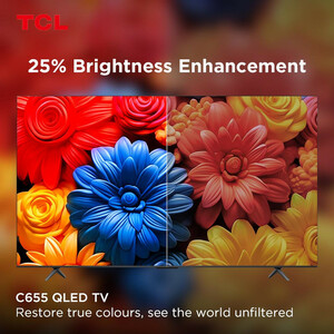 تلویزیون 55 اینچ ال ای دی هوشمند تی سی ال مدل 55C655