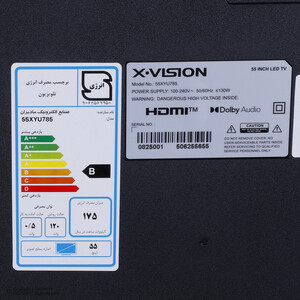 تلویزیون 55 اینچ ال ای دی هوشمند ایکس ویژن مدل 55XYU785