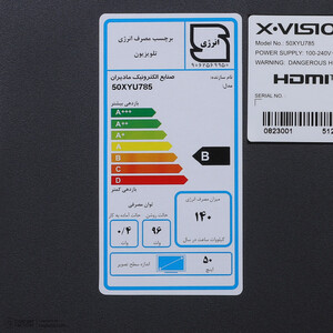 تلویزیون 50 اینچ ال ای دی هوشمند ایکس ویژن مدل 50XYU785