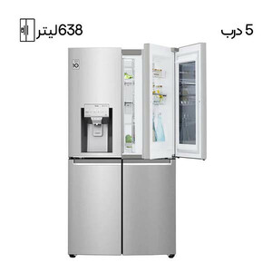 یخچال فریزر ساید بای ساید 30 فوت ال جی مدل GM-X945NS9F