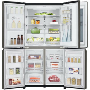 یخچال فریزر چهار درب 25 فوت ال جی مدل GR-X24FMKBL