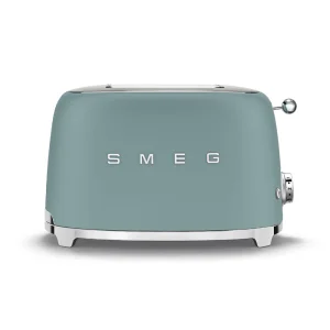 توستر نان کوچک دو اسلایس smeg مدل TSF01 رنگ سبز مات