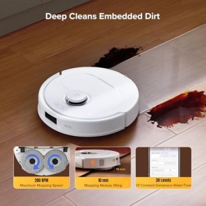 جارو رباتیک روبوراک مدل Roborock Qrevo Series 5AE