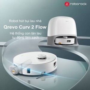 جارو رباتیک روبوراک مدل Qrevo Curv 2 Flow