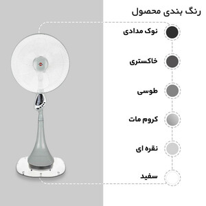 پنکه پارس خزر مدل 4070R