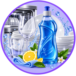 جلا دهنده‌ی ظرفشویی