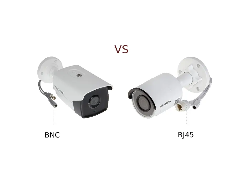 مقایسه دوربین مداربسته AHD و IP