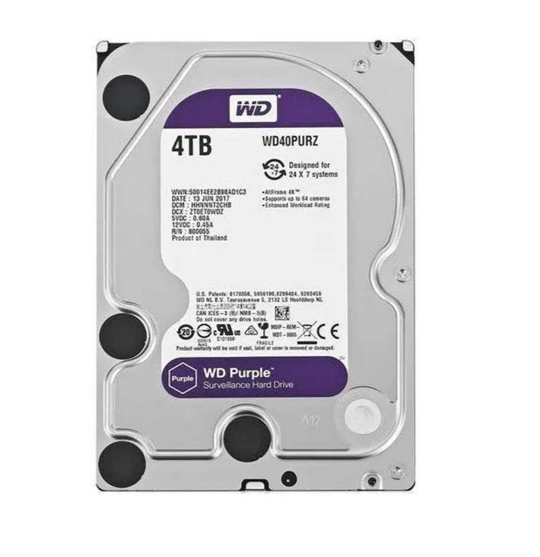 هارد 4 ترابایت اینترنال وسترن دیجیتال بنفش
