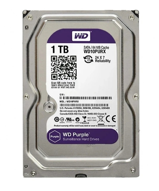 هارد 1 ترابایت اینترنال وسترن دیجیتال بنفش