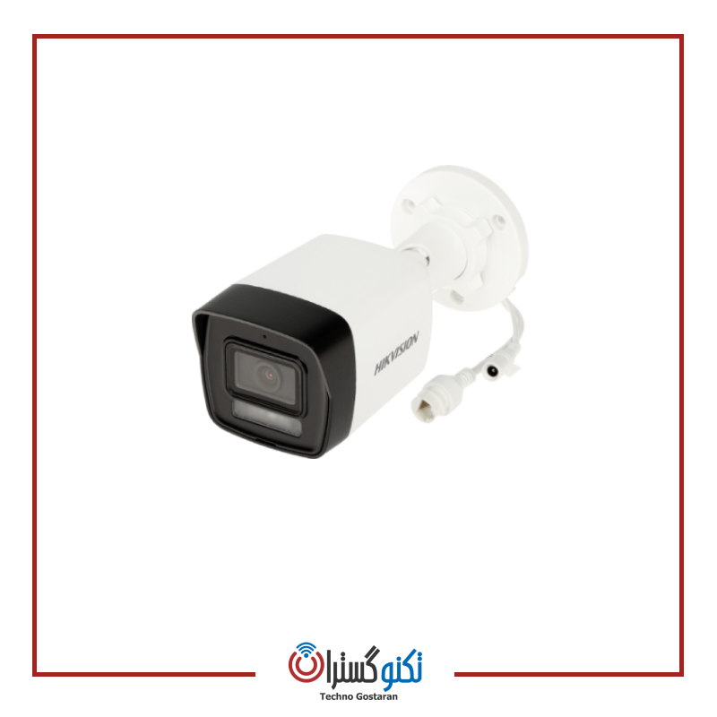 دوربین مداربسته IP بالت هایک ویژن 6MP میکروفن دار POE  مدل  DS-2CD1063G2-LIU