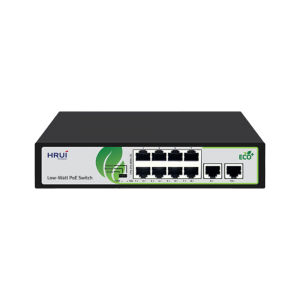 سوییچ شبکه 8 پورت POE مدل HR902-AF-82N برند HRUI