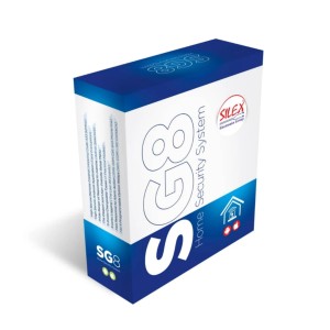 پنل دزدگیر اماکن سیم کارتی و تلفن ثابت سایلکس مدل SG8-805Q
