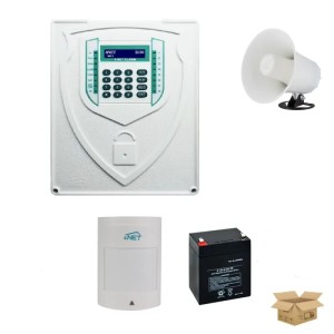 پکیج آماده نصب دزدگیر فورنت 4NET با یک چشمی سیمی + گارانتی 60 ماهه