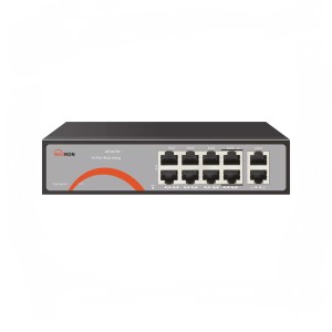 سوییچ شبکه 8 پورت گیگابایت مکسرون POE مدل MSW-3008GP-2GL-120I
