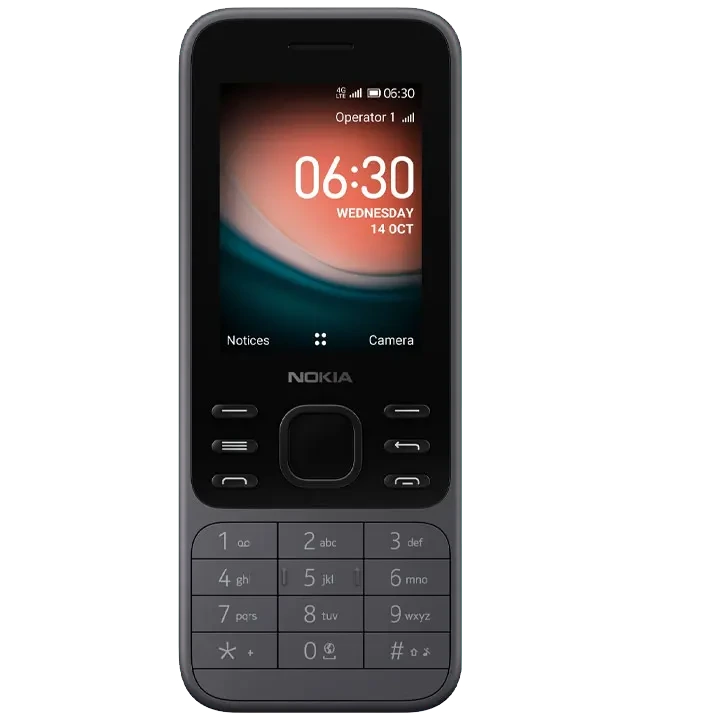 گوشی طرح نوکیا 2021 6300 | حافظه 4 گیگابایت رم 512 مگابایت
