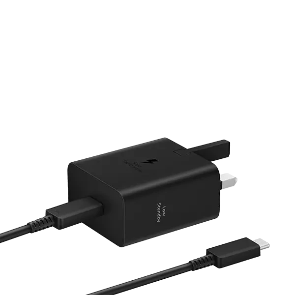 شارژر سامسونگ مدل EP-T4511 45W دو پین همراه کابل اصل