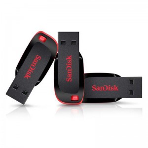 فلش مموری سن دیسک Cruzer Blade CZ50 USB2 ظرفیت 64 گیگابایت