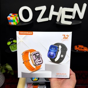 ساعت هوشمند KEQIWEAR مدل KW25 Max Series 10 همراه با ۳ بند رنگی و تماس بلوتوثی