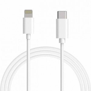 کابل شارژ اپل مدل A1703 طول ۱ متر Type-C به Lightning