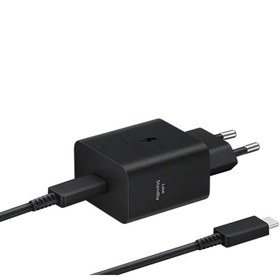 شارژر سامسونگ مدل EP-T4511 توان 45 وات دو پین همراه کابل