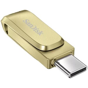 فلش مموری سن دیسک Ultra Dual Drive Luxe USB 3 ظرفیت 128 گیگابایت