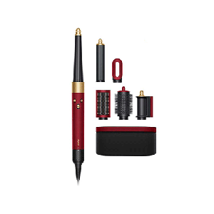 سشوار برس دار حالت دهنده دایسون مدل Airwrap HS08 رنگ زرشکی طلایی