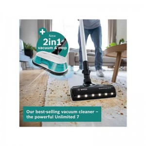 جاروشارژی و زمین شوی بوش مدل BOSCH BCS71HYGGB