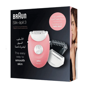 اپیلاتور براون مدل BRAUN 3440 سه کاره