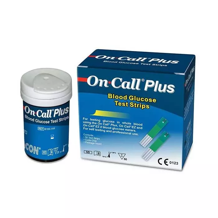 نوار تست قند خون آنکال پلاس بسته 50 عددی، مشخصات+ خرید آنلاین