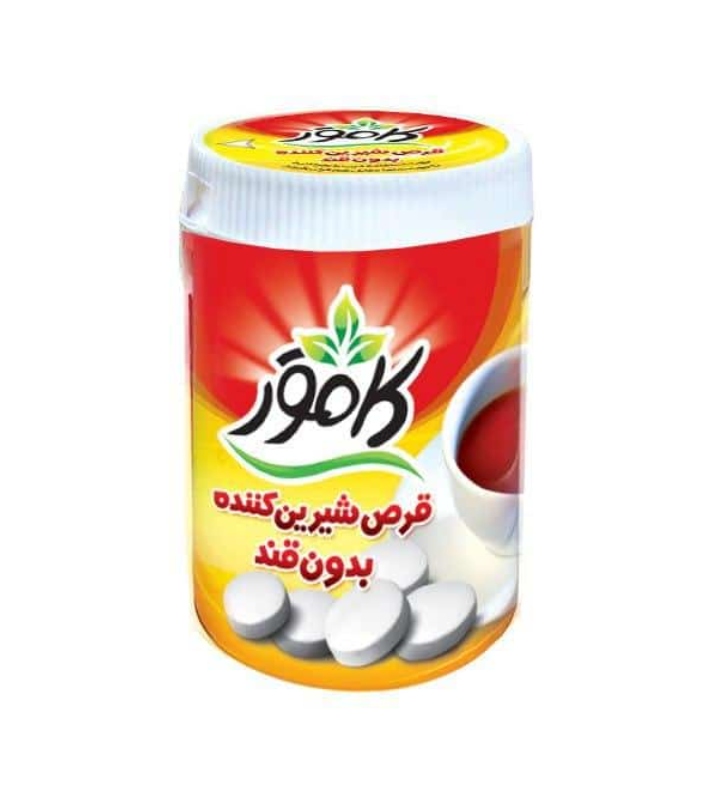 خرید قرص شیرین‌کننده سوکرالوز کامور (۲۵۰ عددی)