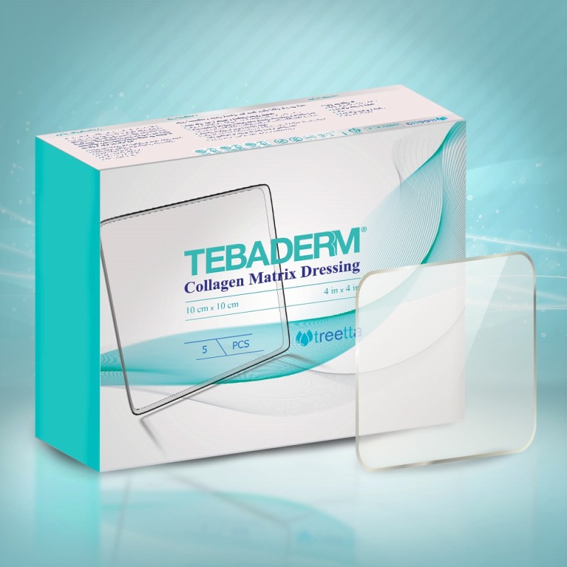 پانسمان ماتریکس کلاژن  طبادرم تریتا - Treetta Tebaderm collagen matrix dressing