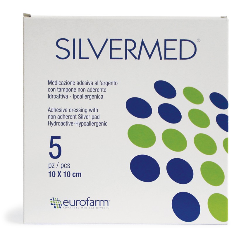 پانسمان نقره چسب دار سیلورمد یوروفارم مشخصات+خرید آنلاین