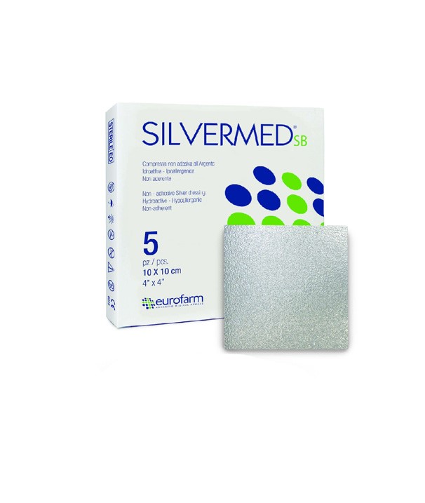 پانسمان نقره بدون چسب سیلورمد اس بی یوروفارم مشخصات+خرید آنلاین