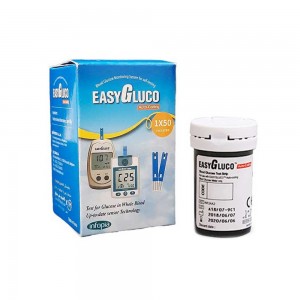 نوار تست قند خون ایزی گلوکو بسته 50 عددی، مشخصات + خرید آنلاین