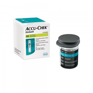 نوار تست قند خون اکیو چک مدل اینستنت بسته 50 عددی، مشخصات + خرید آنلاین