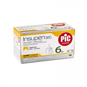 سرسوزن‌ قلم انسولین پیک (Pic)سایز 6، مشخصات + خرید آنلاین