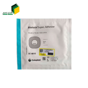 پانسمان فوق جاذب چسبدار هیدروکاپیلاری بیاتین کلوپلاست |  Biatain Super adhesive