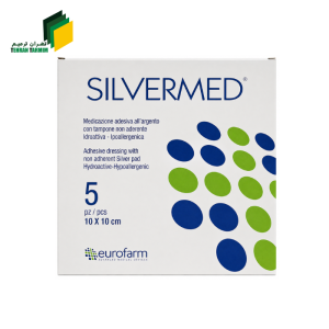 پانسمان نقره چسب دار سیلورمد یوروفارم | Eurofarm Silvermed