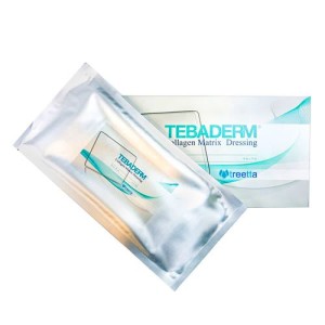 پانسمان ماتریکس کلاژن  طبادرم  تریتا Treetta Tebaderm collagen matrix dressing