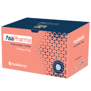 پودر ترمیم زخم آسافارما - ASAPHARMA wound healer powder