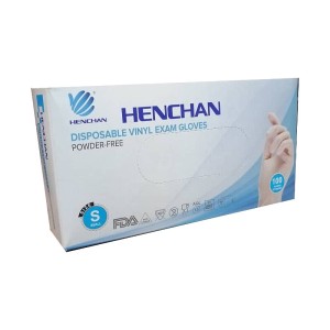 دستکش وینیل هنچان - henchan Vinyl Examination Glove