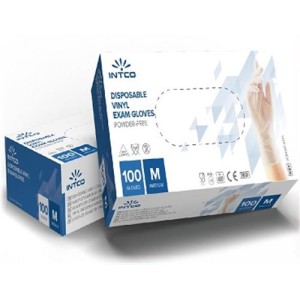 دستکش معاینه وینیل اینتکو - INTCO Vinyl Examination Glove