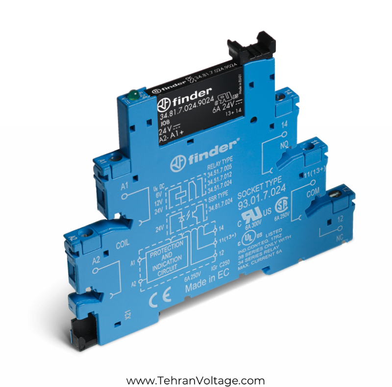 رله SSR فیندر 1 کنتاکت 24VDC