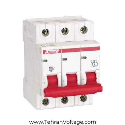 فیوز مینیاتوری هیمل سه پل 2 آمپر C Curve