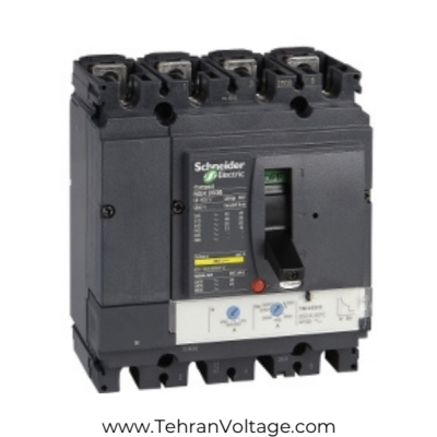 کلید اتوماتیک چهار پل 63 آمپر 70kA اشنایدر