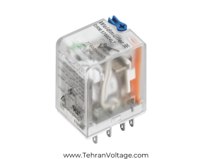 رله شیشه ایی وایدمولر ۴ کنتاکت 230VAC
