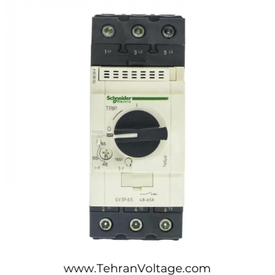 کليد حرارتی-مغناطیسی 48 تا 65 آمپر اشنایدر