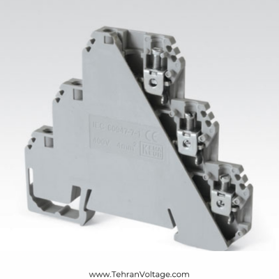 ترمینال سه طبقه پیچی رعد سایز ۴