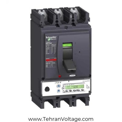 کلید اتوماتیک سه پل 400 آمپر 50kA میکرولاجیک5.3 اشنایدر